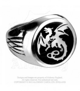 Wyverex Dragon Signet Ring (R154)