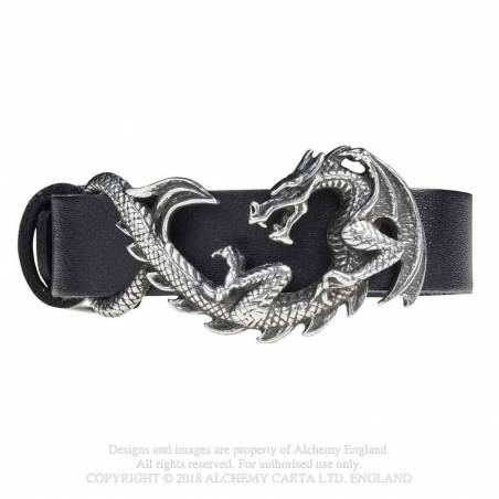 Maelstrom (A123) ~ Leather Wriststraps | Alchemy England