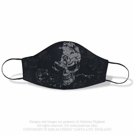Fallen Lace Fashion Face Covering (AFC2) ~ Face Coverings / Masks | Alchemy England