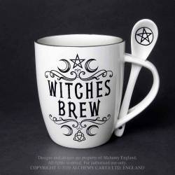 Witches Brew: Mug and Spoon...