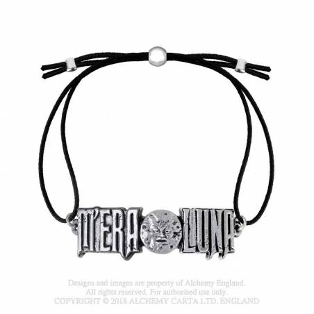 M'era Luna: Moon Logo Bracelet (AML4) ~ Bracelets | Alchemy England