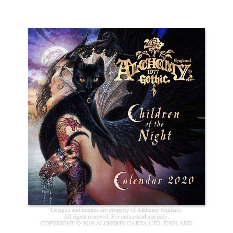 Alchemy Gothic 'Children of the Night' 2020 Wall Calendar (CAL20