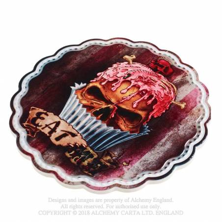 Skull Cupcake (CT7) ~ Trivets | Alchemy England