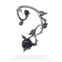Wild Black Rose Ear Wrap (E410) ~ Ear-Wraps | Alchemy England