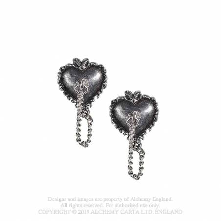 Witches Heart (E433) ~ Studs | Alchemy England