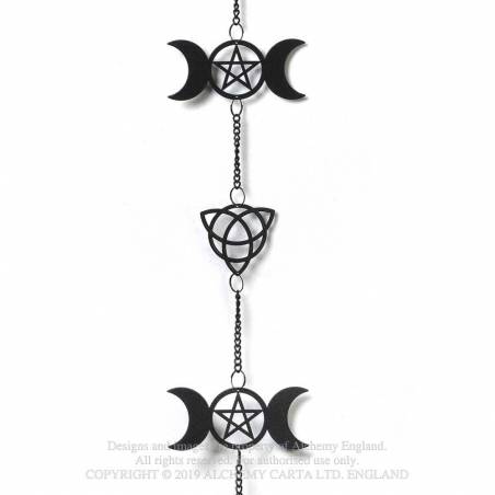 Triple Moon (HD14) ~ Hanging Decorations | Alchemy England