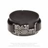Iron Maiden: logo (HRWL447) ~ Leather Wriststraps | Alchemy England