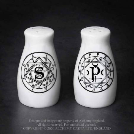 S & P: Salt & Pepper Set (MRSP1) ~ Salt & Pepper Sets | Alchemy England