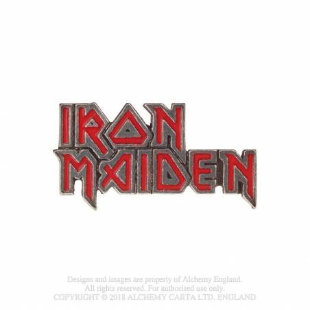 Iron Maiden: enamelled logo