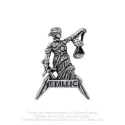 MotorHead Alchemy Rocks Official Motorhead Logo Pin Badge Pewter/Metal Band Merchandise 