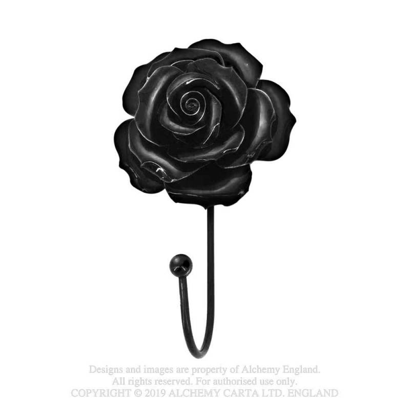 Black Rose Hanger / Tie Back