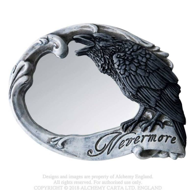 Nevermore - Compact Mirror (V27) ~ Mirrors | Alchemy England