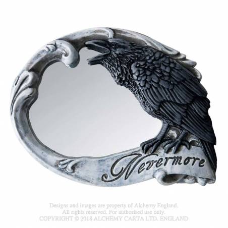 Nevermore - Compact Mirror (V27) ~ Mirrors | Alchemy England