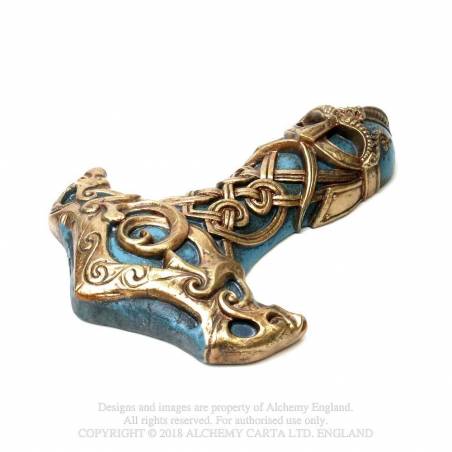 Thors Hammer Wall Mount (V29) ~ Wall Plaque | Alchemy England