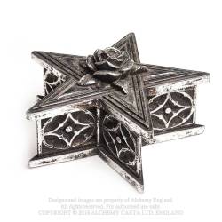 Pentagram Box (V59) ~ Caskets & Boxes | Alchemy England