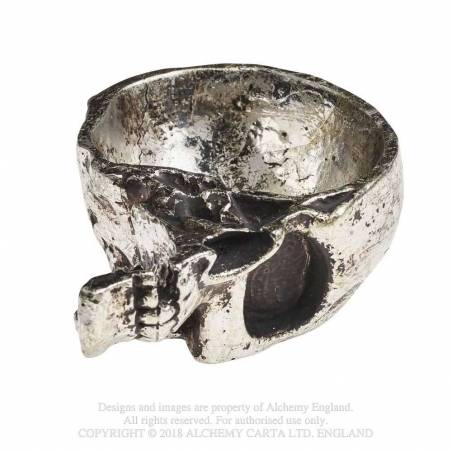 Half Skull Trinket Dish (V60) ~ Caskets & Boxes | Alchemy England