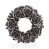 Black Rose Wreath