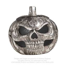 Pumpkin Skull Pot (V93) ~ Caskets & Boxes | Alchemy England