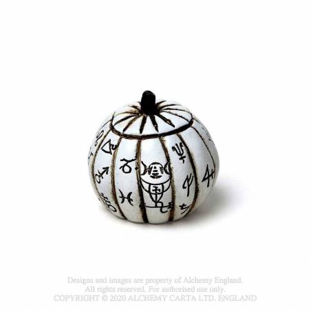 Pumpkin Skull: Miniature (VM10) ~ Ornaments | Alchemy England