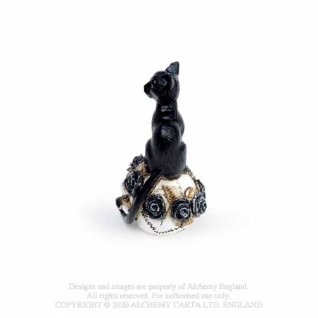 Cat/Skull: Miniature (VM3) ~ Ornaments | Alchemy England