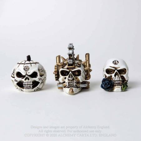 Steamhead Skull: Miniature (VM8) ~ Ornaments | Alchemy England