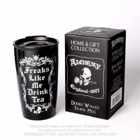 Freaks Like Me Drink Tea (MRDWM7) ~ Mugs | Alchemy England