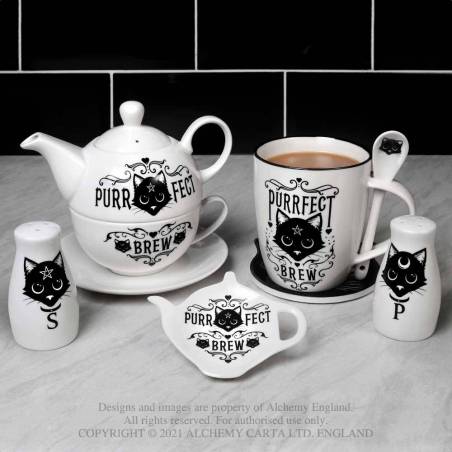 Purrfect Brew: Spoon Rest (SR7) ~ Spoon Rests | Alchemy England