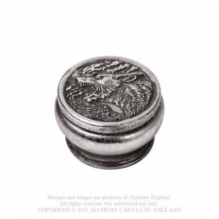 Hour of the Wolf Box - Antique Silver