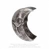 Skull Moon Box - Silver (V104S) ~ Caskets & Boxes | Alchemy England