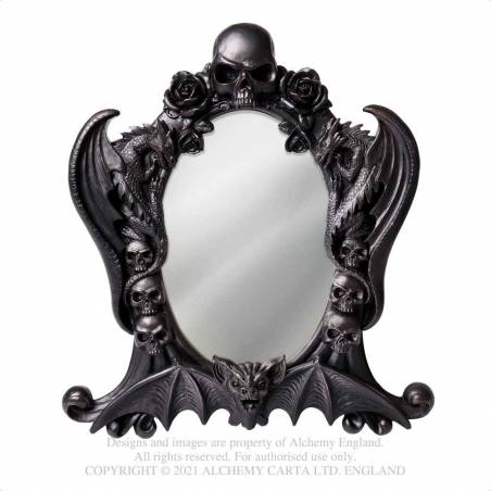 Nosferatu Mirror - Black (V98) ~ Mirrors | Alchemy England