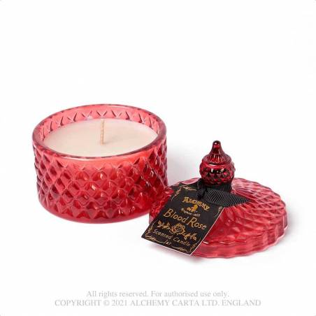 Scented Boudoir Candle Jar - Blood Rose (Small)