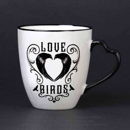 Love Birds Couple Mug Set (CM3) ~ Mugs | Alchemy England