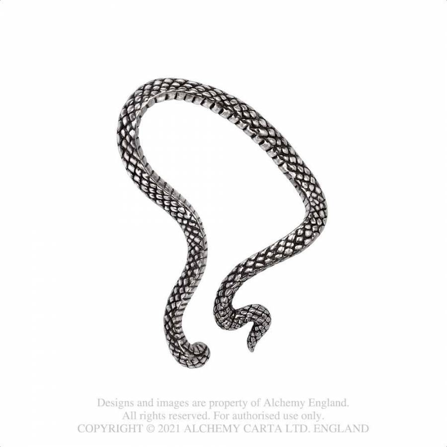 Alchemy Gothic Orecchini A Scheletro In Argento E Stagno – Gioielli Gotici Originali
