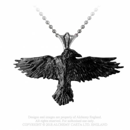 Black Raven (P193) ~ Pendants | Alchemy England