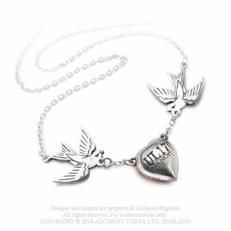Swallow Heart (ULFP1) ~ Necklaces | Alchemy England