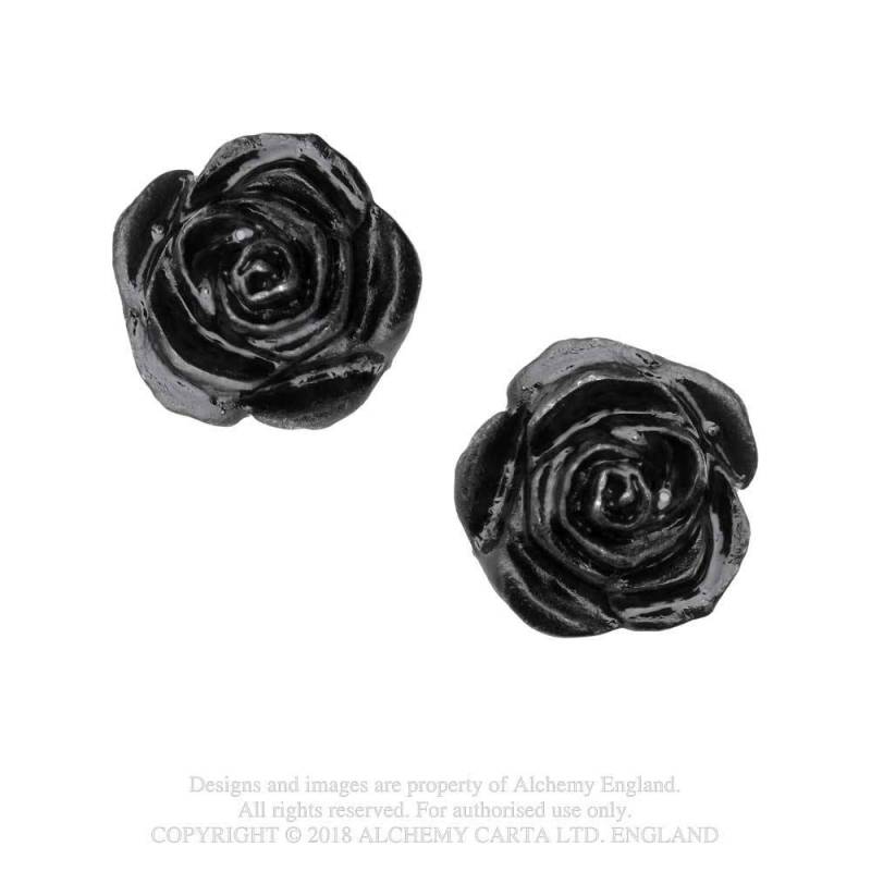 The Romance of Black Rose Stud