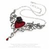The Blood Rose Heart (P721) ~ Necklaces | Alchemy England