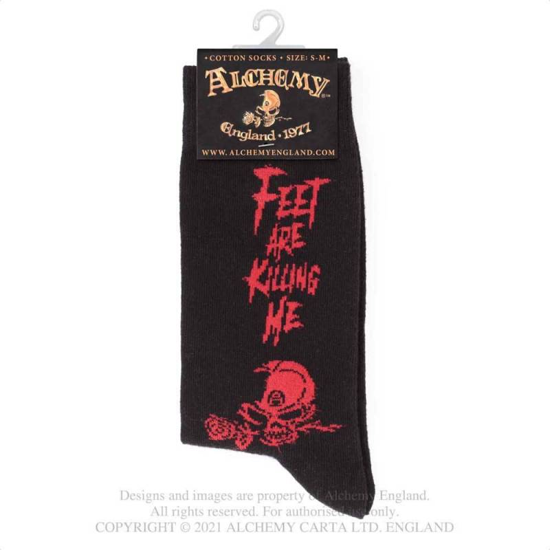 Feet Are Killing Me Socks (SOX004) ~ Socks | Alchemy England