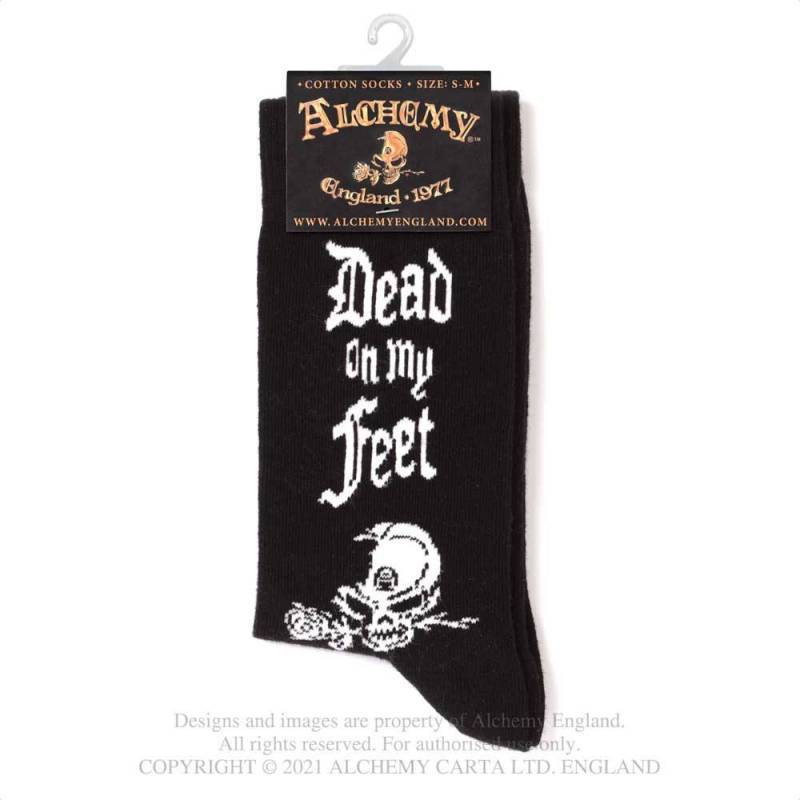 Dead On My Feet Socks (SOX006) ~ Socks | Alchemy England