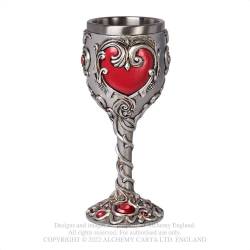 Blood Heart Goblet (VG1) ~ Decorative Goblet | Alchemy England