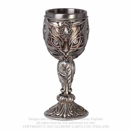 Sacred Cat (VG3) ~ Decorative Goblet | Alchemy England