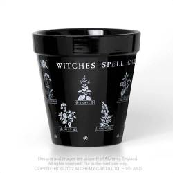 Witches Spell Garden Plant Pot (GPP6) ~ Plant Pots | Alchemy England