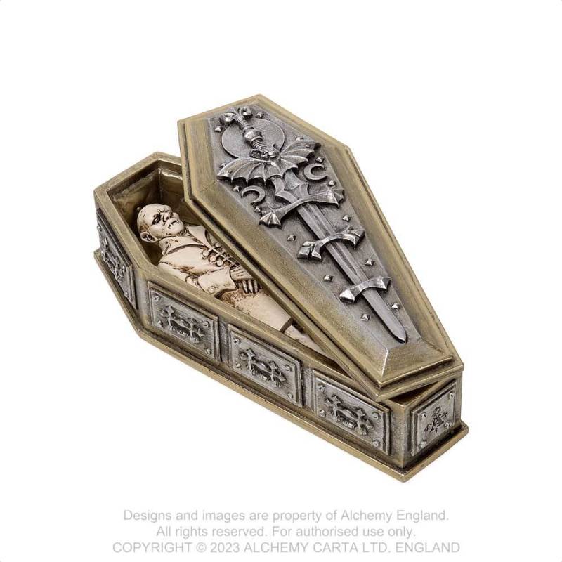 Nosferatu's Rest Casket & Figure (V117) ~ Caskets & Boxes | Alchemy England