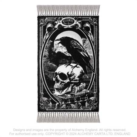 Poe's Raven Rug (RUG4) ~ Rugs | Alchemy England