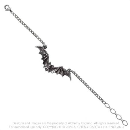 Gothic Bat (A142) ~ Wrist Chains | Alchemy England
