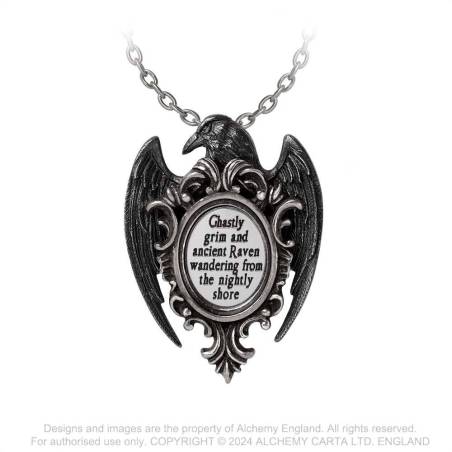 Quoth the Raven (P958) ~ Pendants | Alchemy England