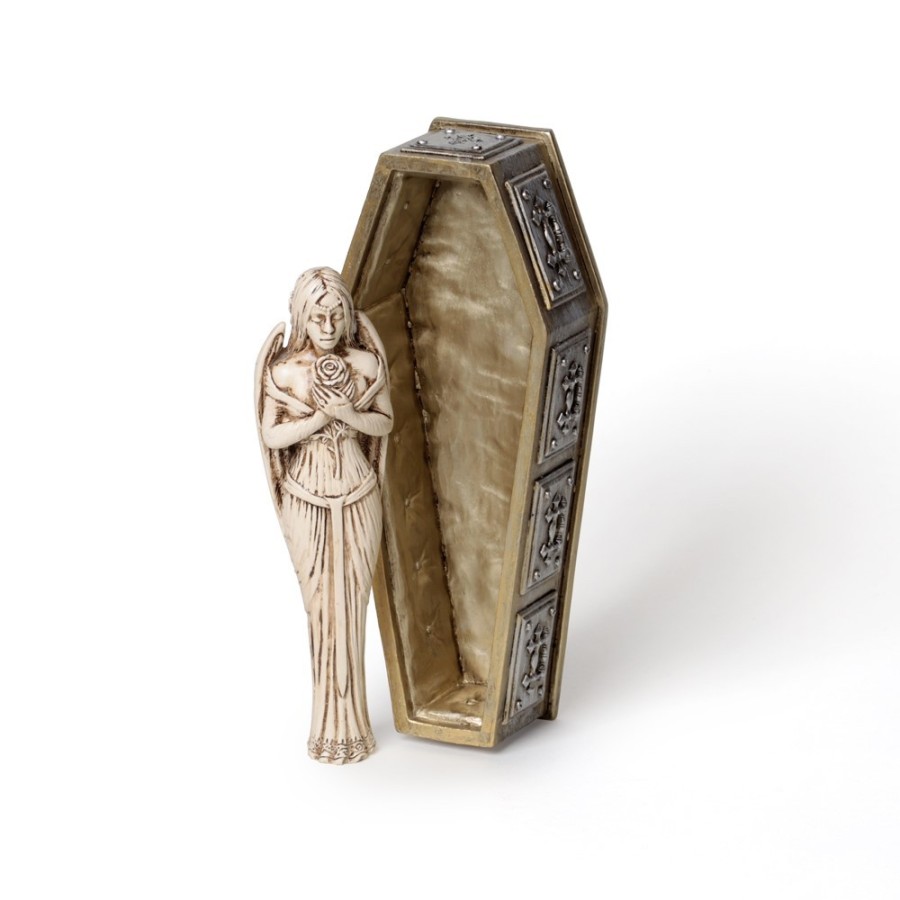 ALCHEMY GOTHIC: LISBETH'S KISS リスベットのキス Bride of the Dark Kiss Casket & Figure (V118) ~ Caskets & Boxes