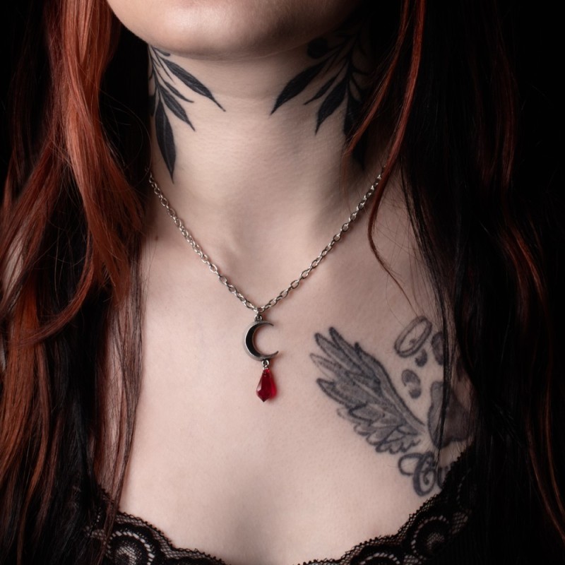 Tears of the Moon Black Pendant main image 1
