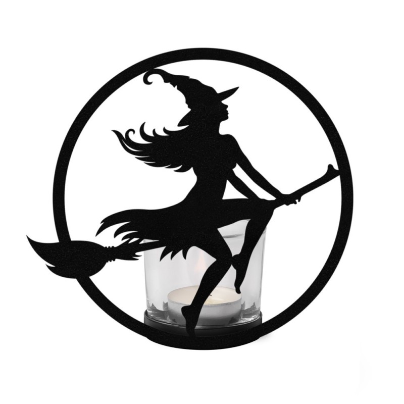 Witch by Moonlight (TLH5) ~ Candle Holders & Tea Lights | Alchemy England