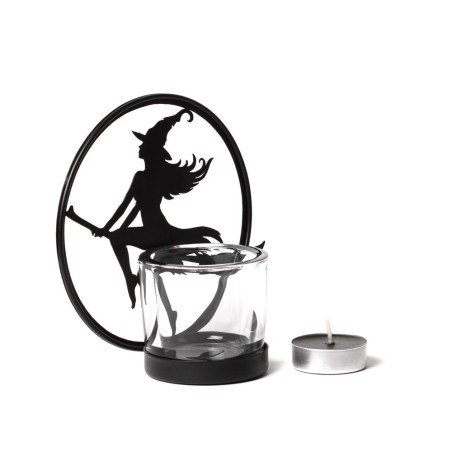Witch by Moonlight (TLH5) ~ Candle Holders & Tea Lights | Alchemy England